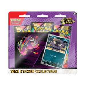 (ING) Blister Triplo Tech Sticker Megaevolução 2.5 - Heróis Excelsos - Gastly