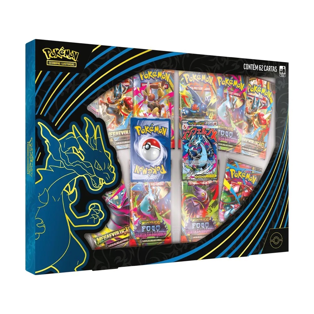 (PT-BR) Box Coleção - Mega Charizard X ex